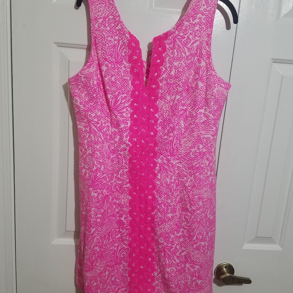 Lilly Pulitzer for Target Pink Printed Sleeveless Shift Dress